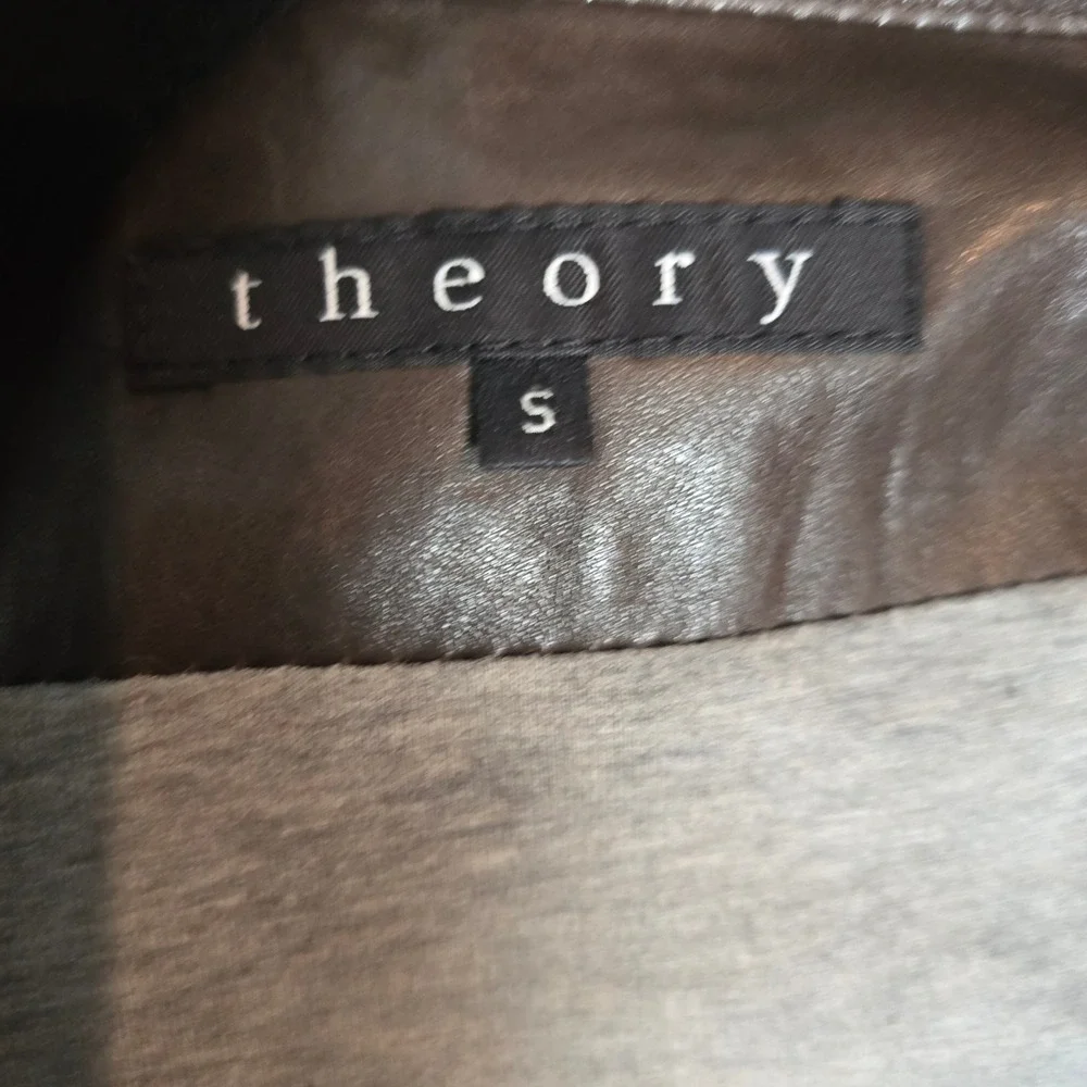 Theory genuine leather